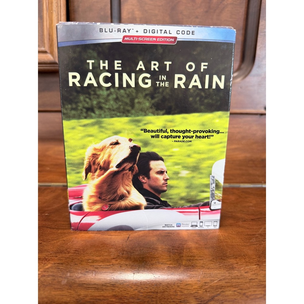 The Art of Racing in the Rain Blu-ray Digital Code Multi-Screen Edition NEW